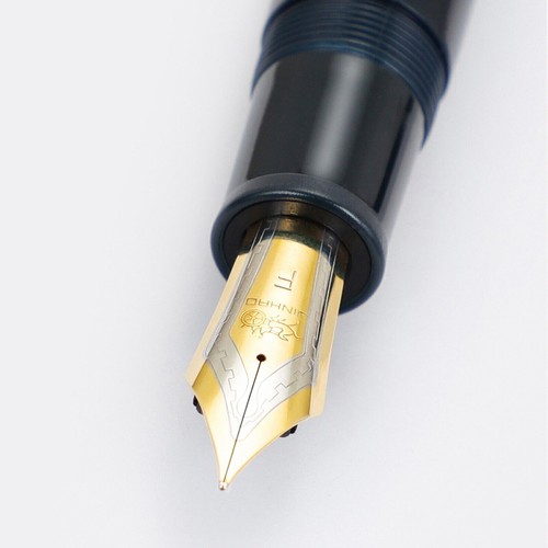 JinHao X159 Acrylic Fountain Pen Metal Gold Silver Clip Fine 0.5mm Nib WritingTB - Picture 5 of 44