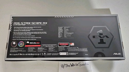 Limited Edition EVANGELION EVA-01 ASUS ROG Strix Scope RX Keyboard (Read Below) - Picture 7 of 7