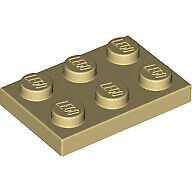LEGO 2 x 3 Plate Parts 10 / 20 / 50 - Pick Your Colour & Amount 3021 Genuine - Bild 13 von 14