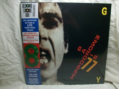 Iggy Pop - Hippodrome 77 レコード IGGY POP Hippodrome Paris 77 Live 2 LP RSD 2019 NEW SEALED | eBay