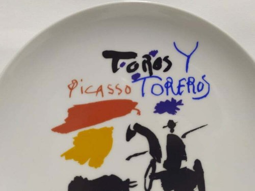 Pablo Picasso Toros Toreros Teller - Bild 2 von 7