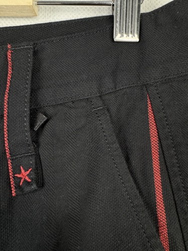 Marithe Francois Girbaud schwarze bequeme Hose mit Eingrifftaschen weites Bein Gr. US 29 - Bild 9 von 22