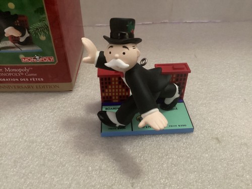 ADORNO RECUERDO SELLO SEÑOR MONOPOLY 65 ANIVERSARIO - Imagen 2 de 6