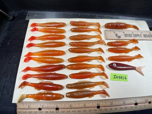 Cebos de plástico suave Cocahoe y similares de 2" a 5" varios colores TU ELECCIÓN IN5413 - Imagen 31 de 53