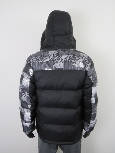 Mens The North Face Himalayan 550-Down Insulated Winter Parka - Black Yosemite - Picture 9 of 15