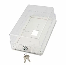TP02CL Thermostat Guard, Plastic, Medium