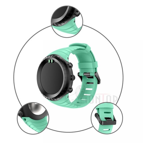 Für Suunto Core Watch Silikon Nylon Uhrenarmband Sport Armband Strap Erstatzband - Bild 80 von 81