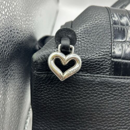 Brighton Vintage Genuine Leather Purse With Brighton Charm & Red Int #C571990 - Picture 3 of 17