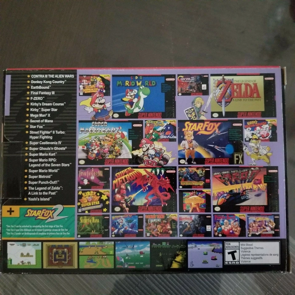 🔥Super Nintendo Entertainment System Classic Edition Game Console 🎮🕹 - Image 4 of 4