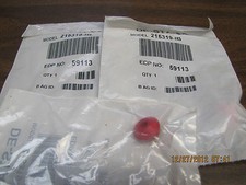 NEW LOT OF 3 DE-STA-CO 215319-IB RED SPINDLE CAP 59113 1/4"