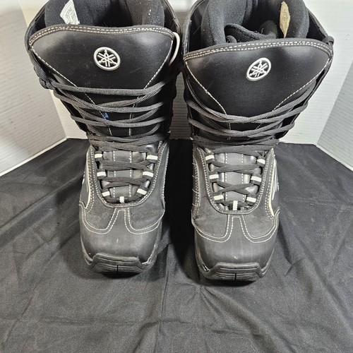Yamaha Team Octane Snowboard Schneemobil Stiefel Größe 9 US schwarz Stiefel - Bild 4 von 24