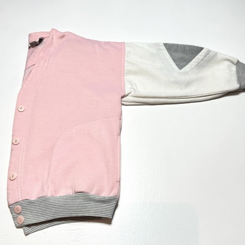 Vtg Balletcore Cottagecore Size M Pink Cardigan Sweater Pre-Loved Pastel - Imagen 5 de 12