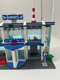 RETIRED LEGO City 3182 Airport Set with Airplane, Tower, Airport,All Minifigures