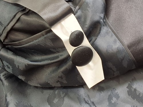 ASOS Mens Jacket 40" (SMALL 36-38) 29L Velvet Tuxedo Blazer Satin Jazzy Cord - Picture 11 of 11