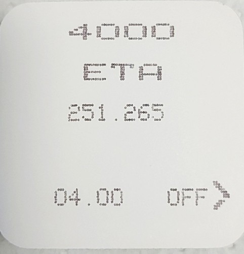 ETA ESA Cal 251-265 Part #4000 module circuit E Block quartz circuito Original - Picture 2 of 2