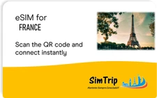 eSim Virtual SimCard Internet France