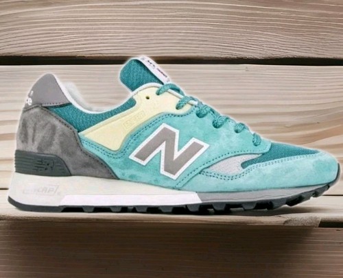 Size 10 - New Balance 577 ETB Made in England/ English Tender Pack - Sea Glass - Picture 1 of 21