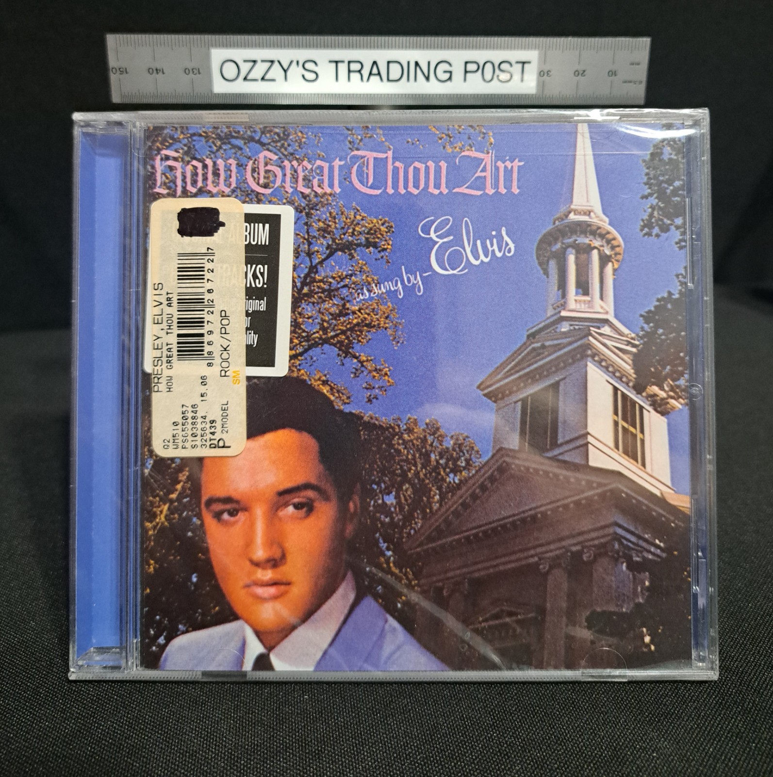 Factory Sealed Elvis Presley's "How Great Thou Art" CD - Shipped In Box