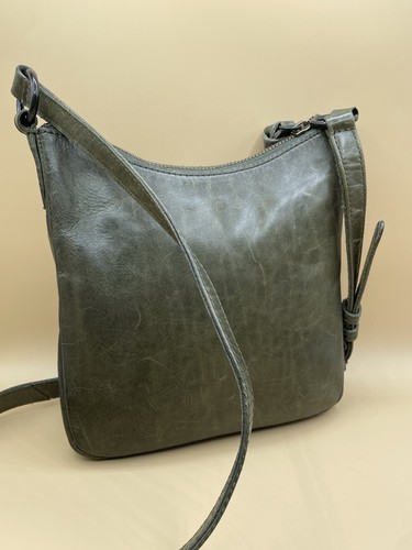 Bolso Bandolera Bolso Vintage Frye Melissa Swing Pack Cuero Verde - Imagen 6 de 13