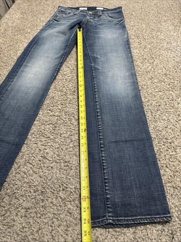Mens 29/34 Energie Kirk Jeans Button Fly Straight Jeans Size 29 X 34 - Picture 8 of 18