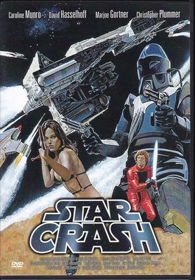 Star Crash--DVD--David Hasselhoff--Christopher Plummer--Caroline Munro