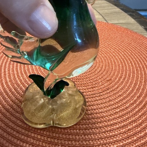 Murano style glass rooster 7” - Picture 12 of 13