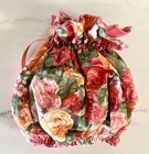 Floral Tea Cozy Orange Pink Green White