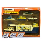 Vtg. Matchbox 2003 Lunchers Base 2000 5 pk. w/Auto Cargo Truck Tug Boat In Box