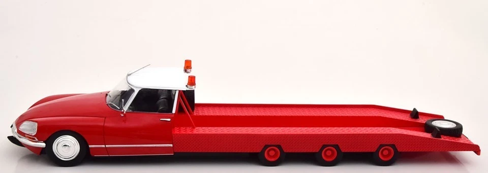 CMR CMR139 1/18 Citroen DS Tissier Auto Camion 1970 Rosso/Bianco Modello Auto - Immagine 3 di 4