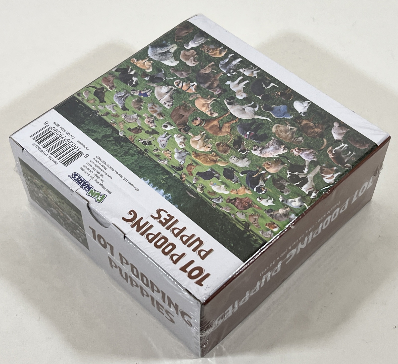 101 Pooping Puppies Puzzle - 500 Piece Jigsaw Puzzle - Brand New