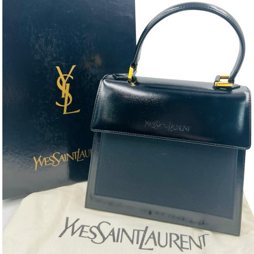 Yves Saint Laurent Handbag Black Leather