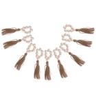  8 Pcs/2 Wedding Table Decorations Napkin Rings Farmhouse Style Bead