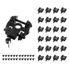 24pcs N Scale 1:160 Roller Bearing Truck Coupler 33" Plastic Wheels Screw