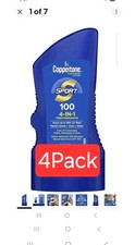 Coppertone Body Sunscreen SPF 100 Lotion3 oz Travel Size 4Pack Exp 9/25