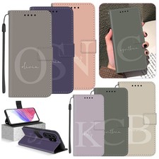 Flip Wallet Leather Case For Samsung A17 A36 A16 S25 S24 Custom Name Phone Cover