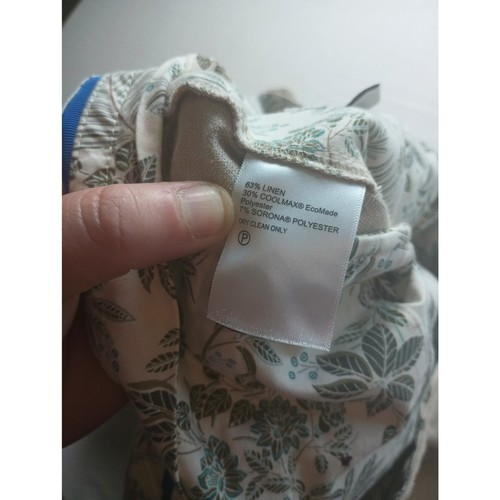 Tommy Bahama Pants Linen CoolMax Flat Front Tan Beige Lightweight Mens 34x30 - Picture 3 of 5