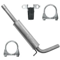 Mitteltopf Auspuff FüR Cordoba Ibiza Skoda Fabia VW Polo 4 9N 1.9 Sdi,Tdi 2.0