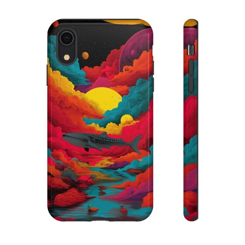 Phone Ink Case for iPhone / Galaxy / Pixel – Whale Shark Vibrant Clouds - Picture 131 of 257