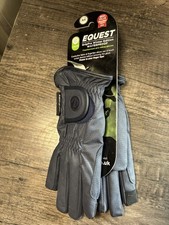 eQUEST GripPro Winter Edition Riding Gloves &ndash; Navy Blue | Warm, Grippy & Touchsc
