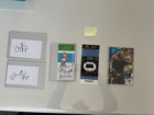New ListingMcEnroe Hingis Wawrinka signed cards/tickets World Team Tennis-see pics