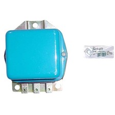 Voltage Regulator - 12 Volt 3 Terminal - Flat Mount Fits Ford 4110 2110 4000 200