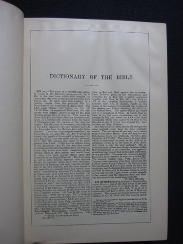 1908 Dictionary of the Bible Volume 3 Kir- Pleaides [Hardcover] Vintage! - Picture 11 of 17