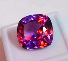 100 Ct Natural Certified Alexandrite Color Change Cushion Cut Loose Gemstone A 