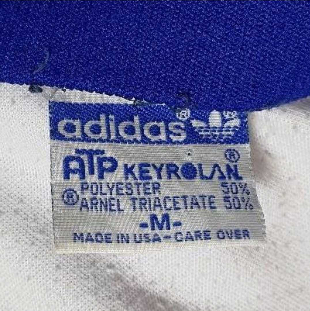 Adidas Originals ATP Track Jacket Made in USA White Tricolor Adidas Originals ATP Track Jacket Made in USA White Tricolor