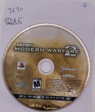 Call of Duty: Modern Warfare 2 (PlayStation 3, 2009) Disc Only No Track #3290