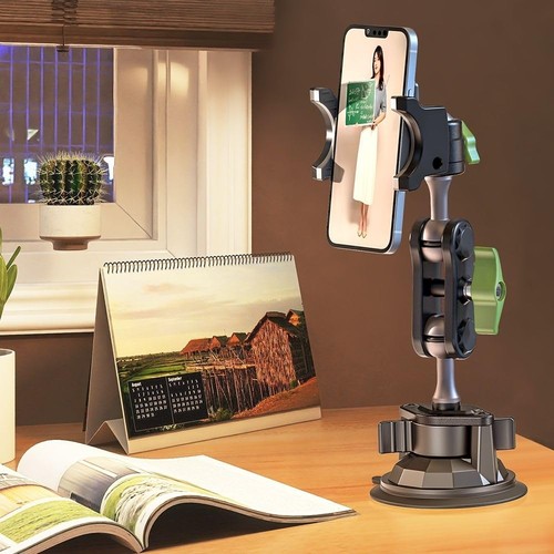 Suction Cup Phone Mount, Ultra-Stable Phone Holder for Vlog Shooting, 360 Rot... - Picture 7 of 8