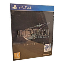 Final Fantasy VII 7 Remake Deluxe Edition Sony PS4 - New Sealed