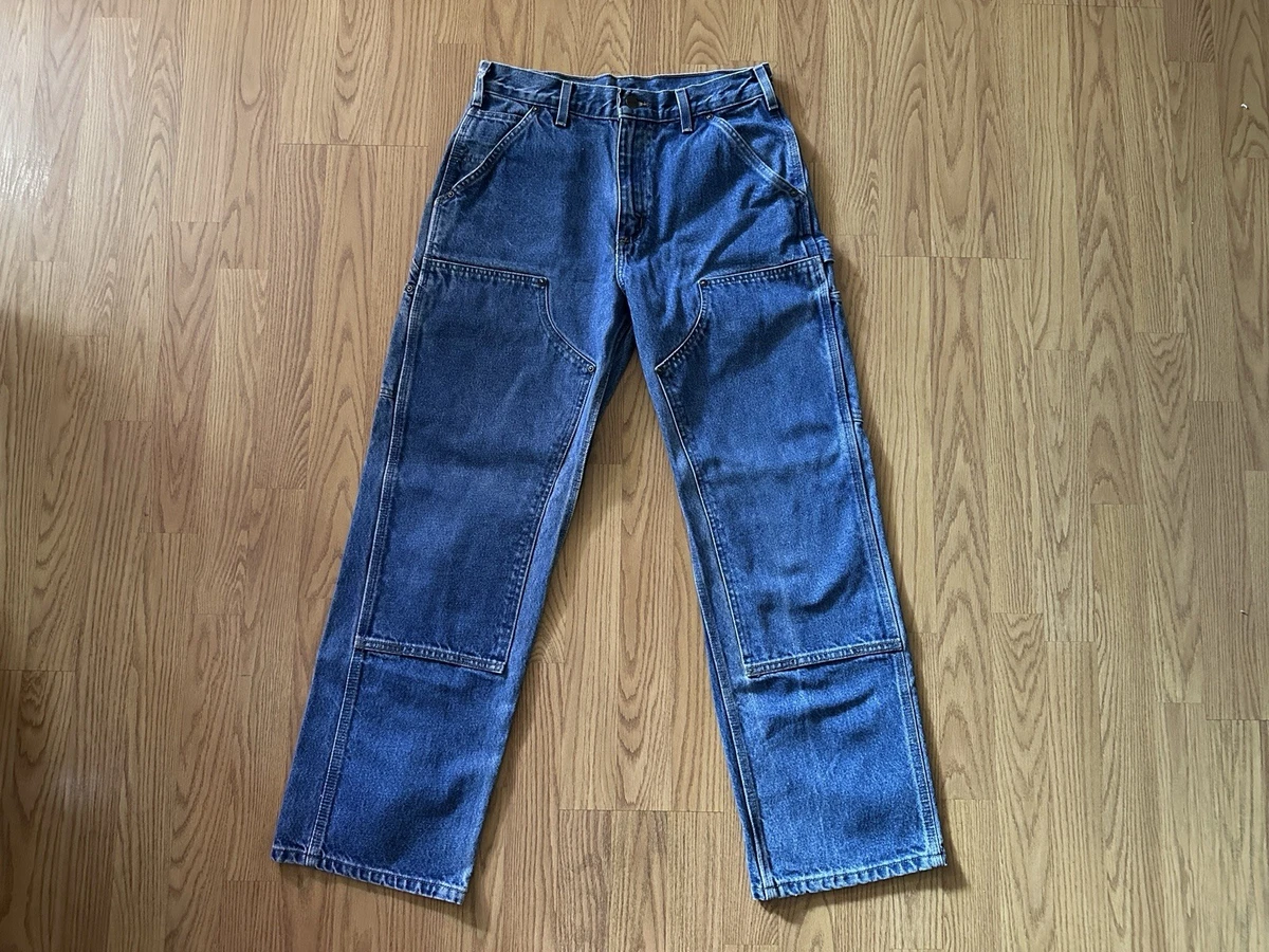 Carhartt Denim Blue Pants for Men for sale | eBay