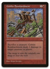 Goblin Bombardment #179 (LP) Tempest TMP Magic MTG