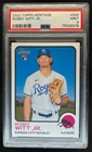 2022 Topps Heritage Bobby Witt Jr. RC Rookie #520 Royals PSA 9